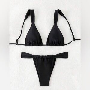 Women’s Black Bikini Set - Sz M